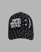 [ Pre-order ] Smile Logo Ball cap ( black )