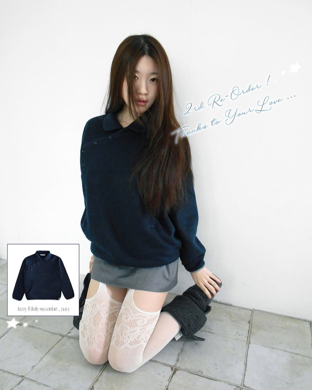 [ Pre-order ] Fuzzy & Fluffy Sweatshirt