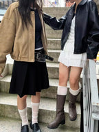 [ 店主推薦 Pre-order ] Blackup Sherin Cancan Mini Skirt Pants