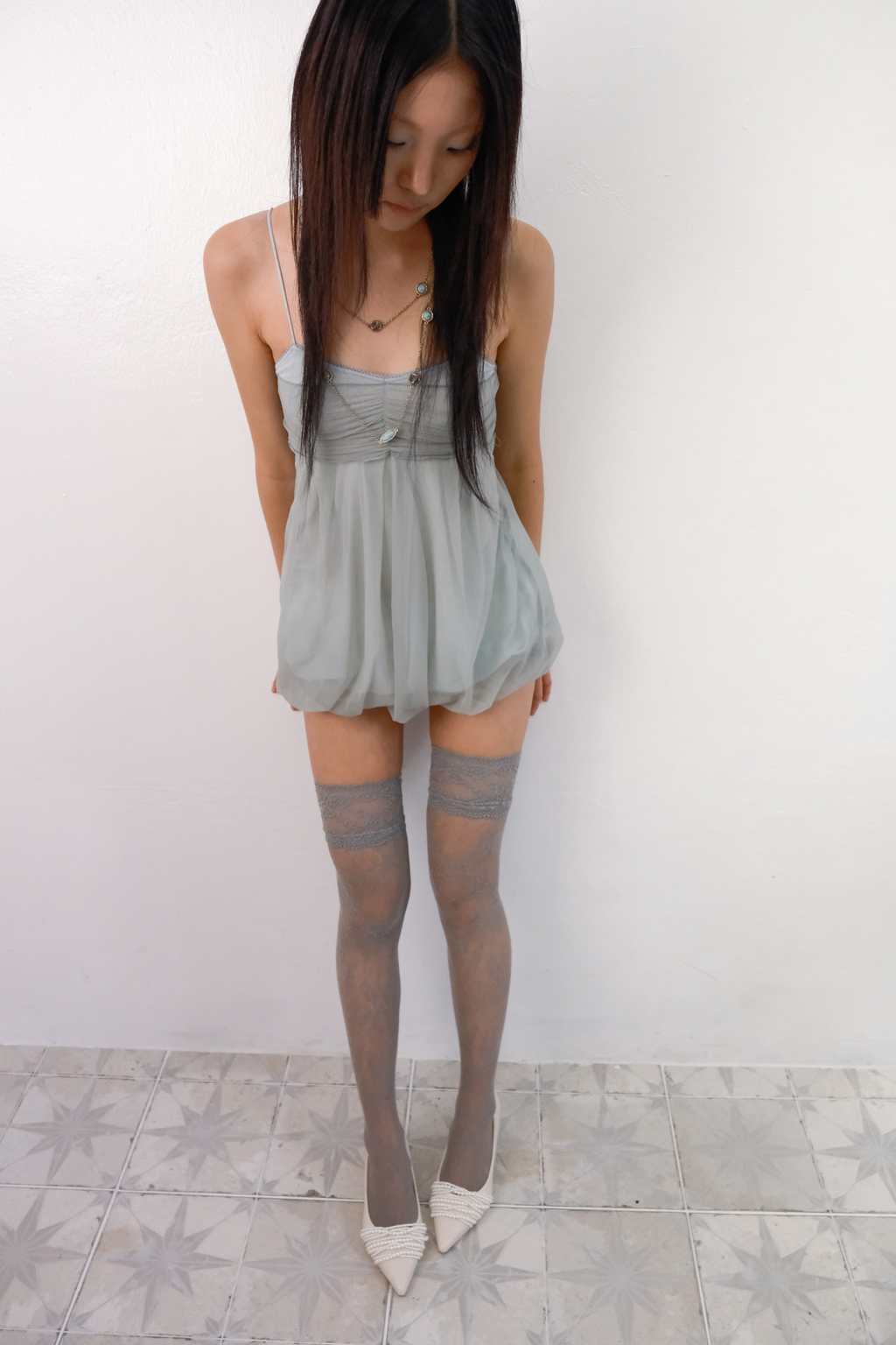 [ Pre-order ] Mesh Fluff Mini Top ( 部分顏色需要30/12才順延出貨 )