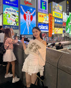 [ 現貨 ] Sculptor Off-Shoulder Cropped Sweatshirt