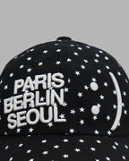 [ Pre-order ] Smile Logo Ball cap ( black )