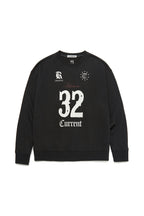 [ 已停產 ] CURRENT 32 football sweatshirt (charcoal)