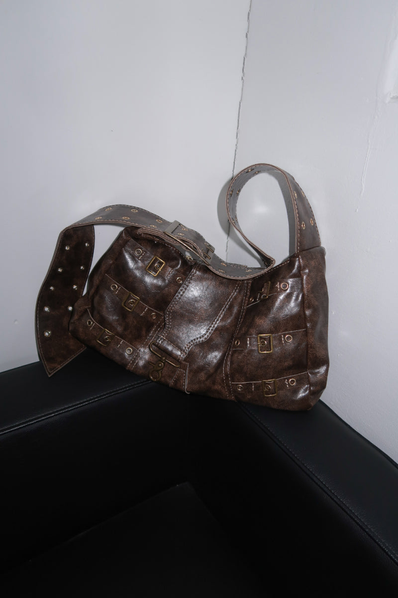 [ Pre-order ] Brown Big Belt Bag