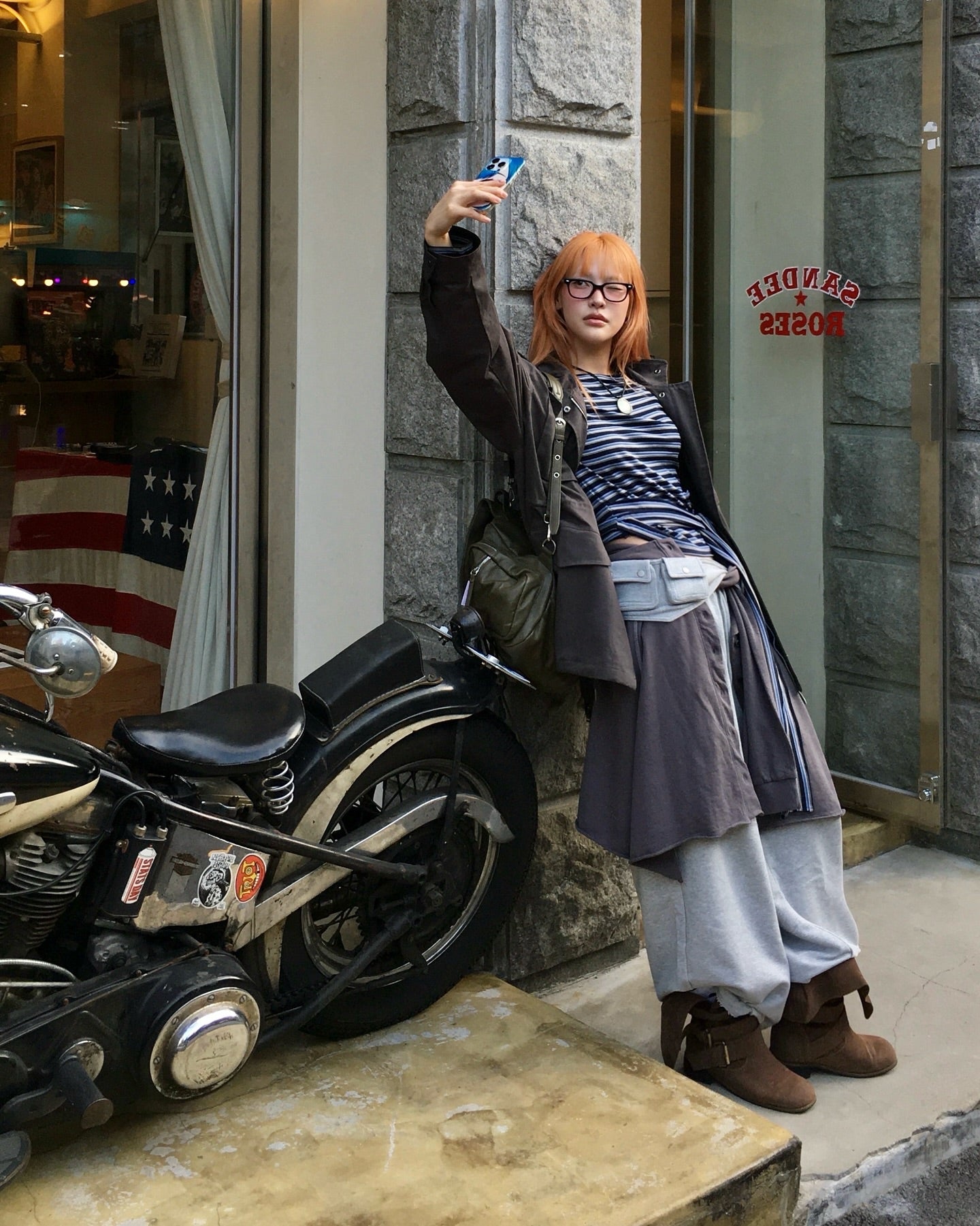 [ Pre-order ] Stripe Strap T-Shirt