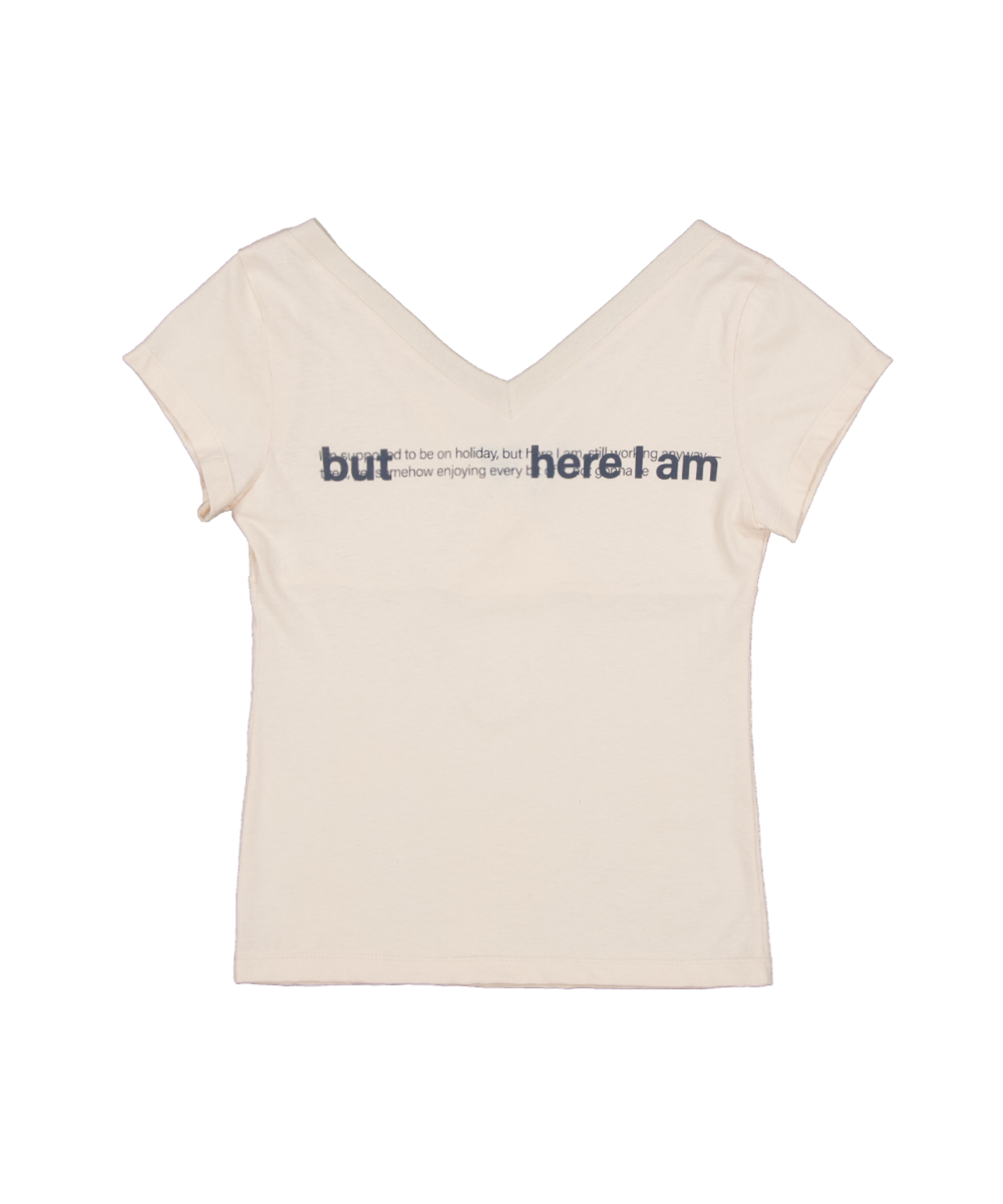[ 29/6 完結優惠 Pre-order ] Deep Back V Tee