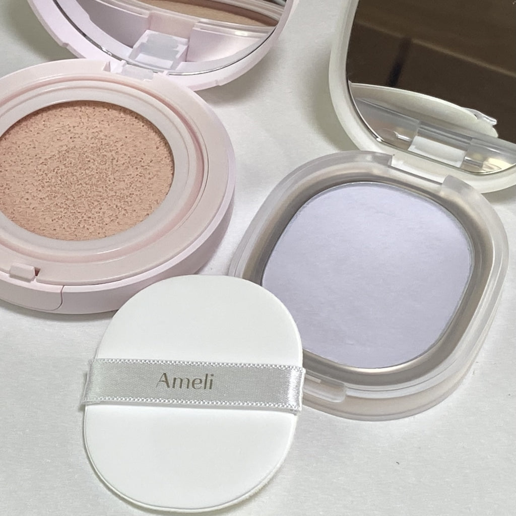 [ 店主推薦 Pre-order ] Ameli🥚微珠光保濕定妝烘培粉餅