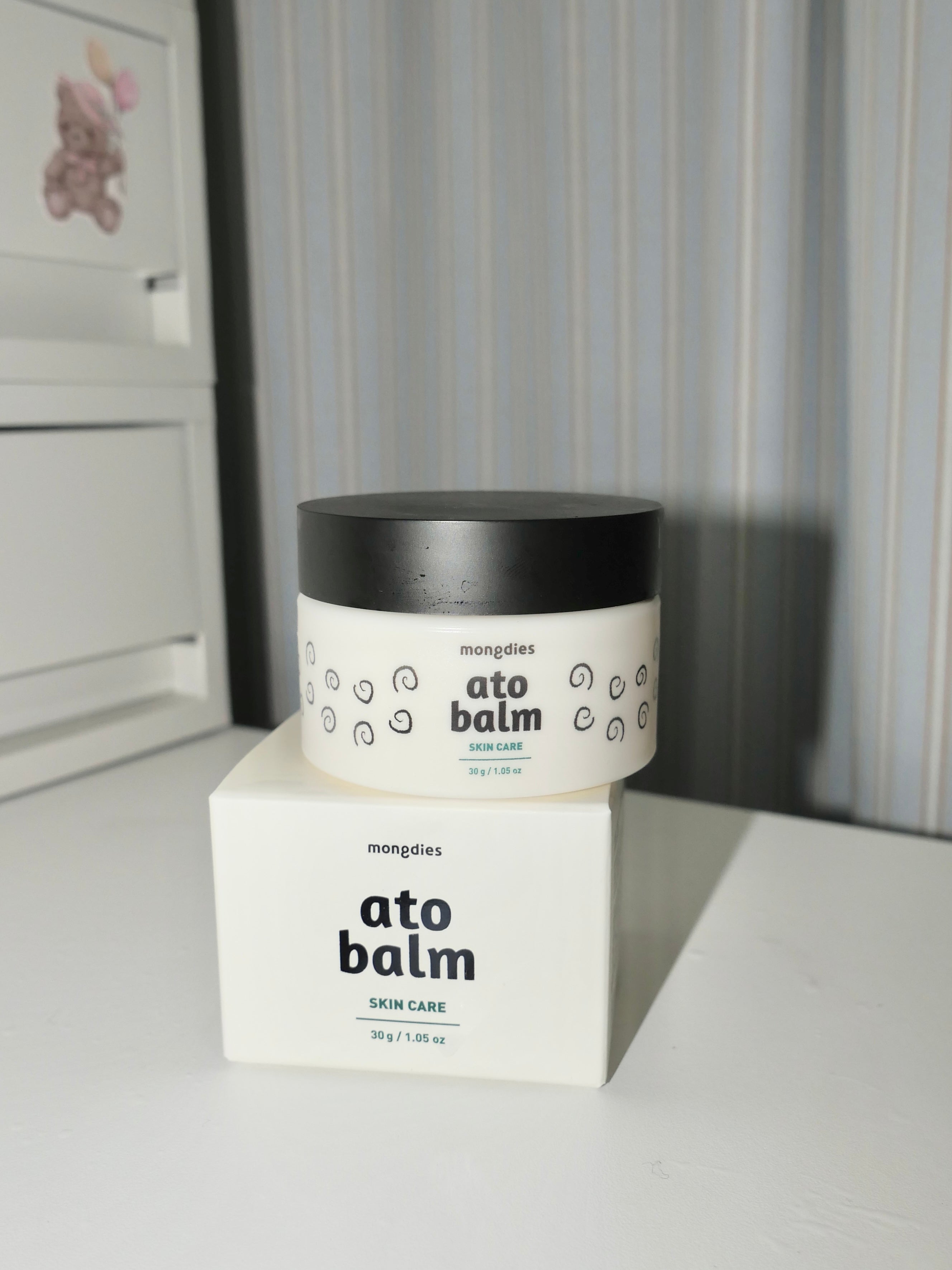 [ 現貨 ] Mongdies 100小時高保濕BB霜 Ato Balm 30g ( BB/孕婦都用得! )