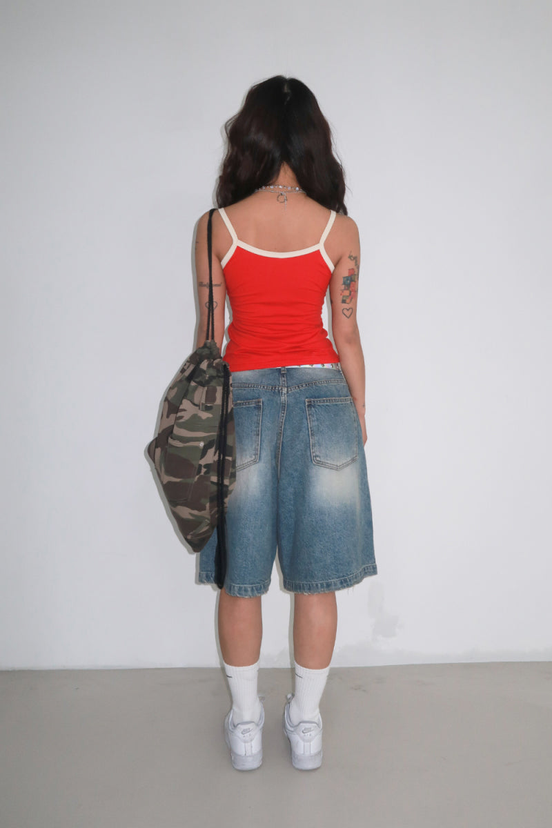 [ Pre-order ] Oatmeal Vintage Washing Jorts