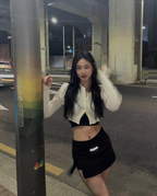 [ Pre-order ] Threetimes Athletic silt skirt