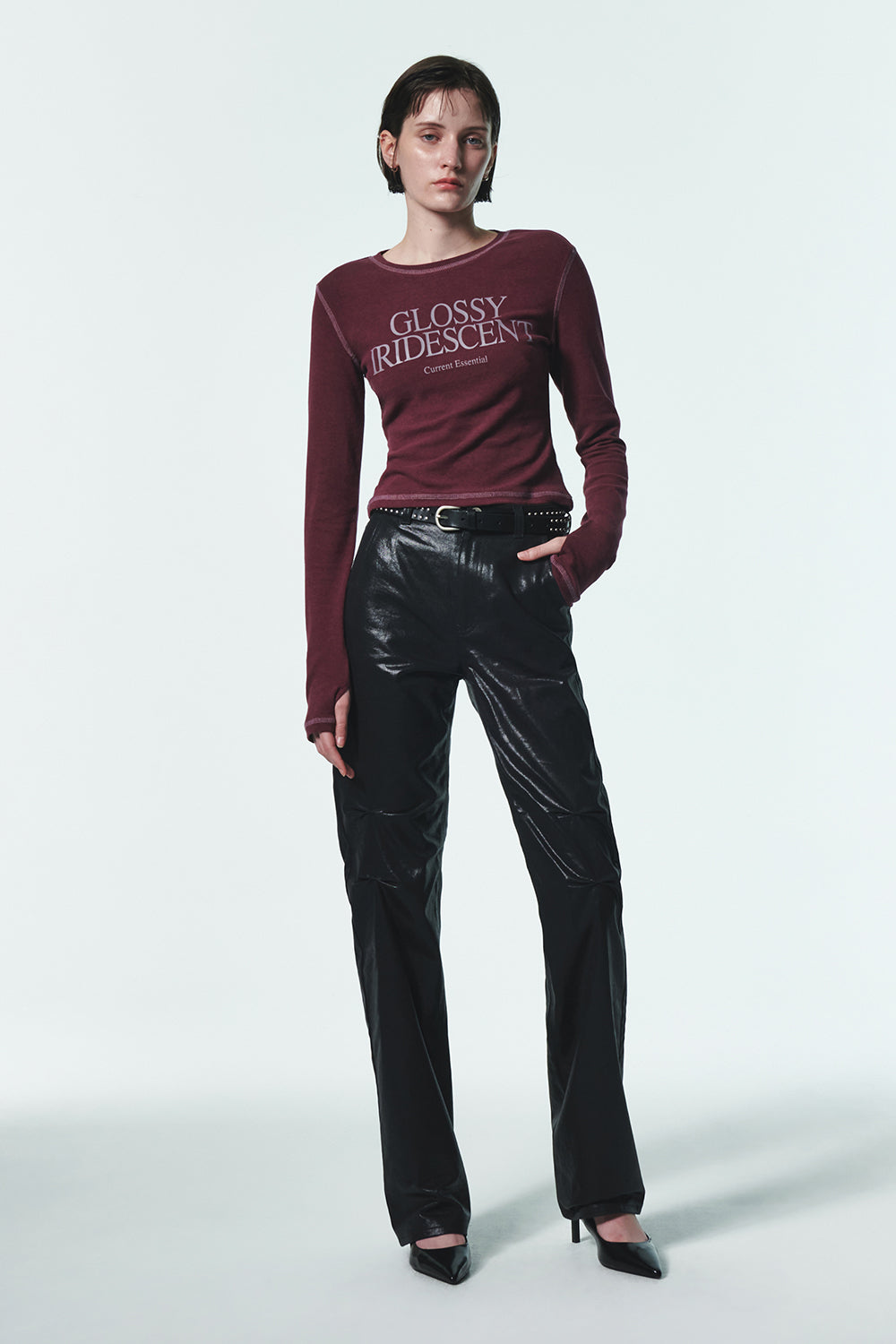 [ 已停產 ] Current Iridescent Long Sleeve Tee