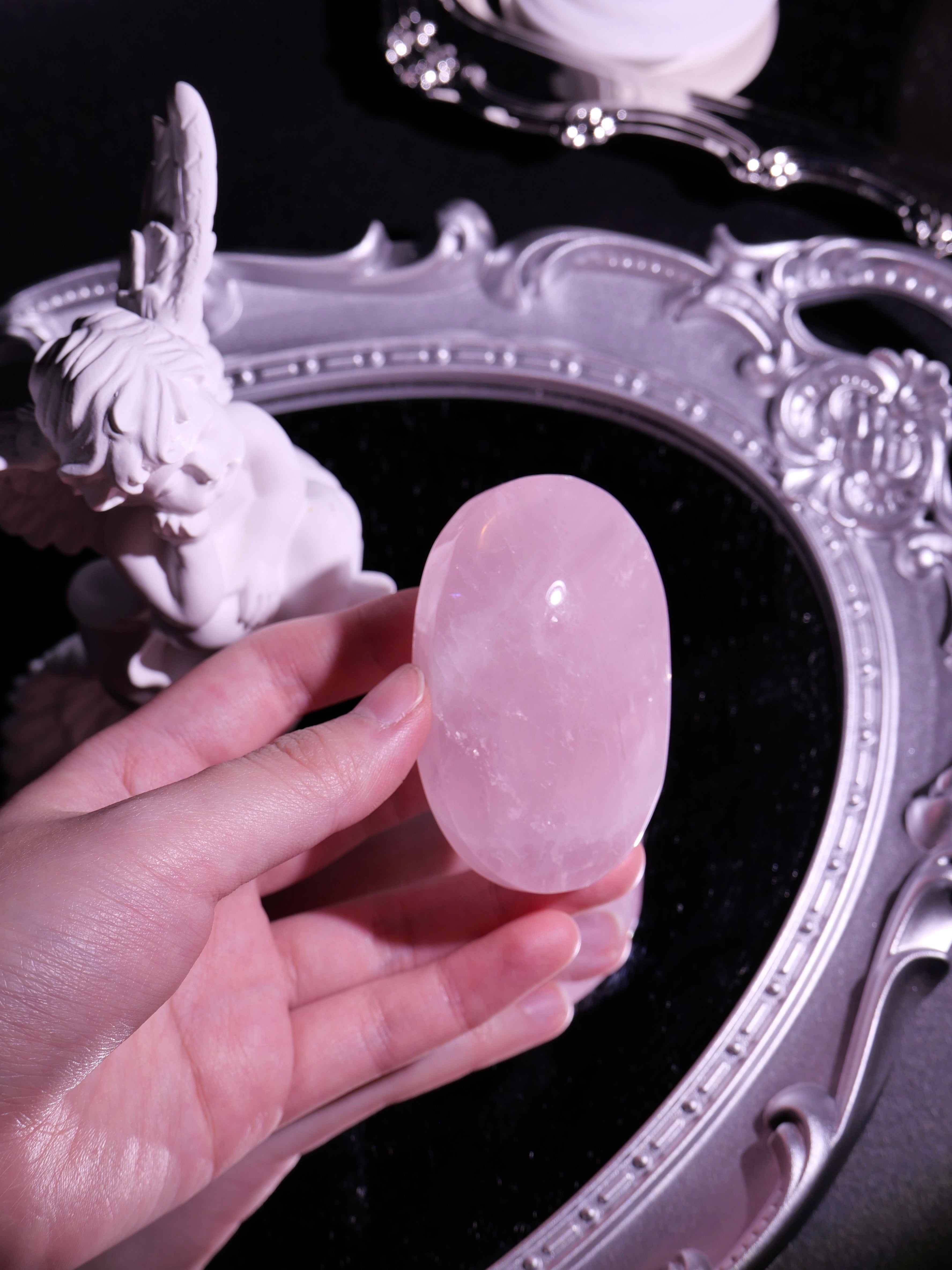 [ 現貨 ] TSCS027 粉晶手握 Natural Rose Quartz