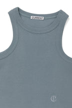 [ 現貨 ] CURRENT Symbol Ribbed Sleeveless