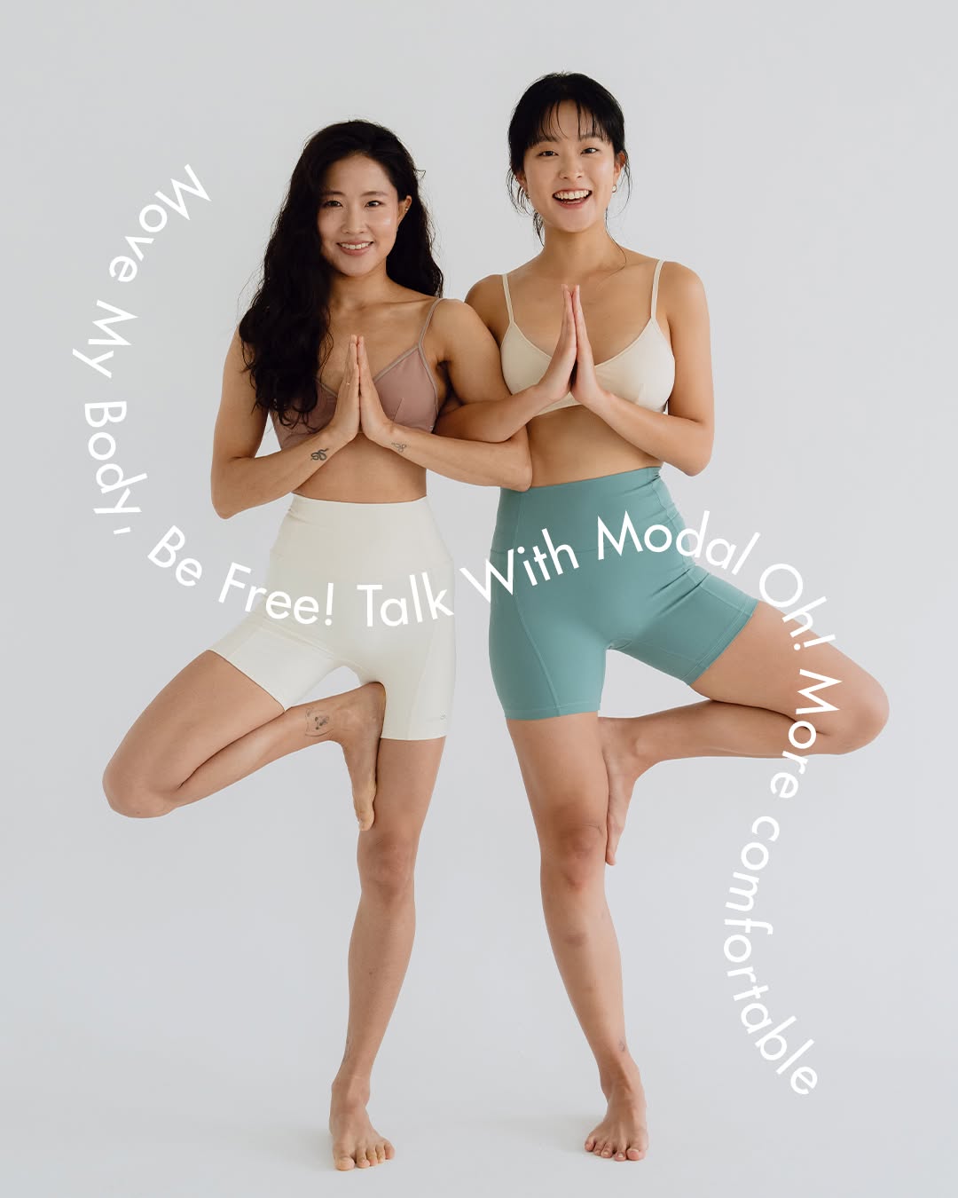 [ Pre-order ] 莫代爾內衣套裝👙 Modal Oh! Bralette Panty SET ( 內附胸墊 )