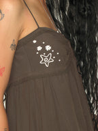 [ Pre-order ] Solar Stitch Mini Dress