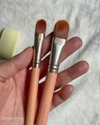 [ Pre-order ] The Tool Lab X 化妝師 Happyrim 全覆蓋遮瑕粉底掃套裝 ( 連粉撲2個+粉撲case )