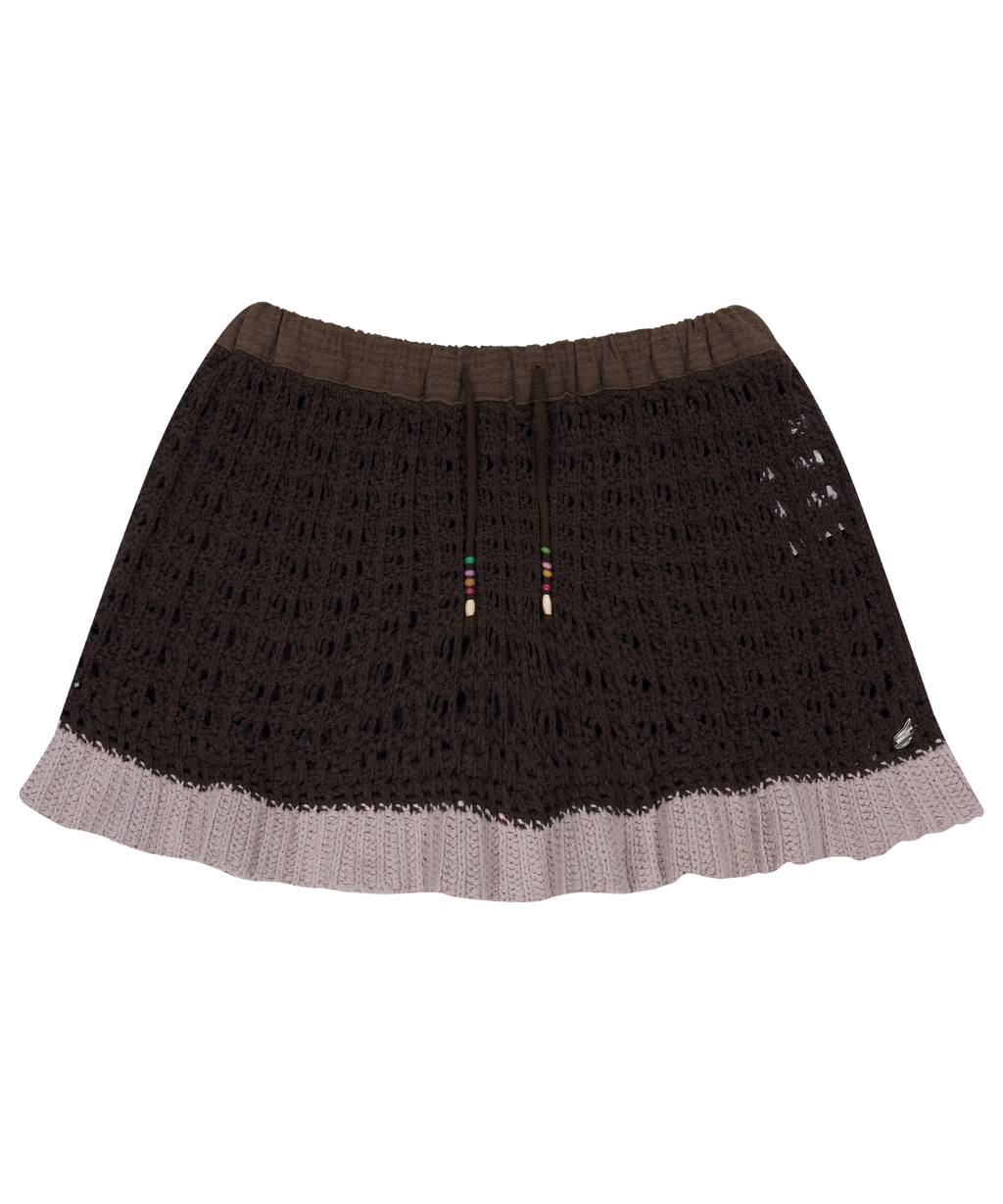 [ Pre-order ] Layered Knit Skirt