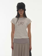 [ Pre-order ] Coy Waffle T-shirt