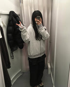 [ Pre-order ] TCM Stripe Hooded Zip-up