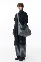 [ Pre-order ] Stripe Pocket Cross Bag