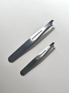 [ 來港中 ] Tweezerman🩶銀色迷你不鏽鋼斜型眉鉗 ( 男女適用 )