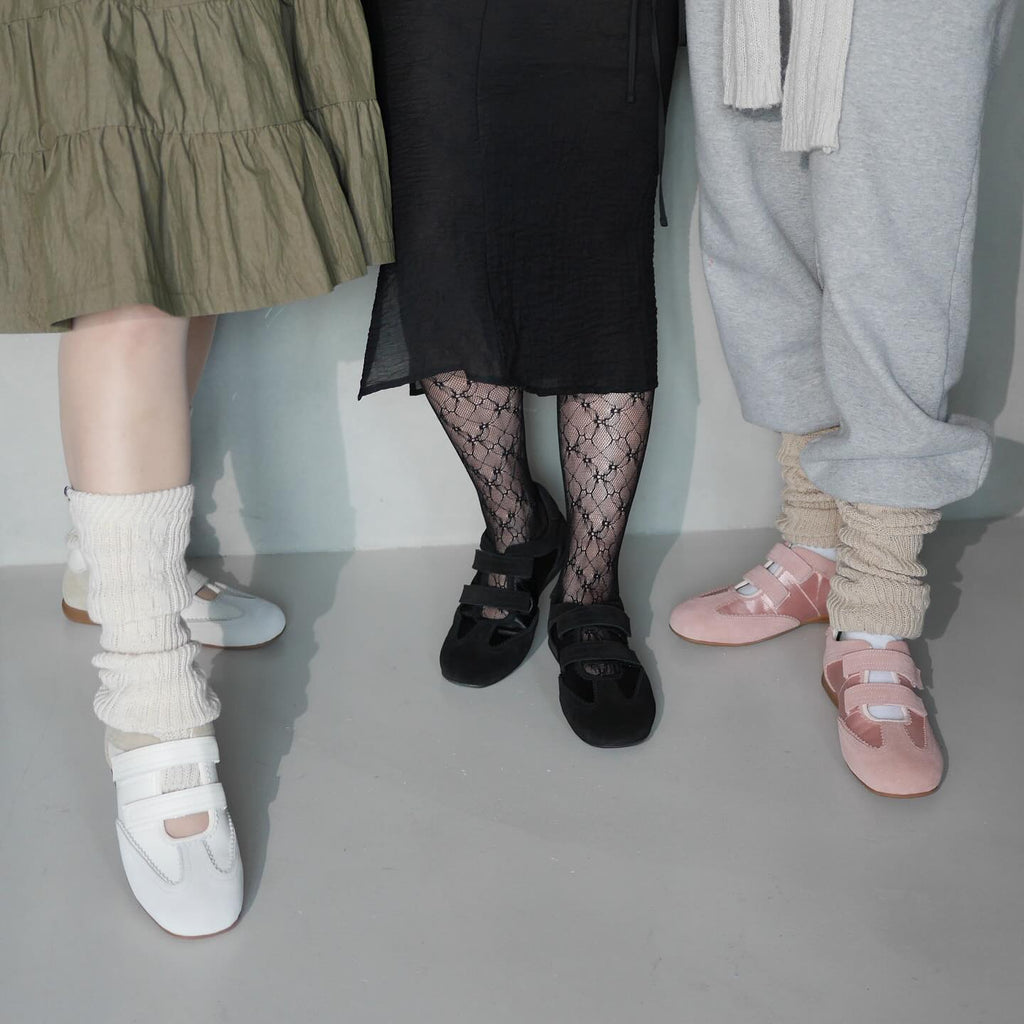 [ 🆕 Pre-order ] Twin Velcro Mary Jane Sneakers