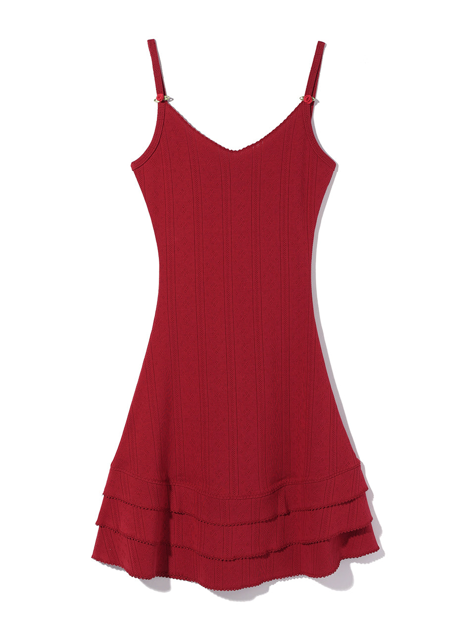 ★YOUHEE★ EYELET FRILL DRESS Pre-order ] Youhee Eyelet Frill Dress – lesson.zero