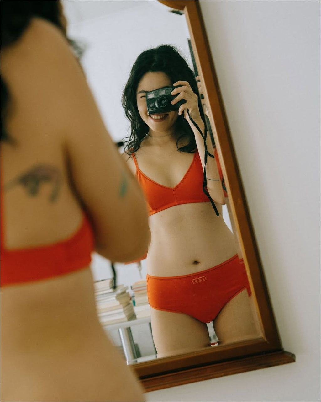 [ Pre-order ] 全棉內衣套裝 👙 Organic Oh! Bra Panty SET ( 內附胸墊 )