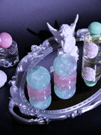 [ 現貨 ] TSCS009 綠營石球連粉晶底座 Natural Green Fluorite Ball ( with rose quartz base )