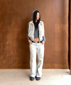 [ Pre-order ] Sculptor Faux Fur Zip-Up Vest