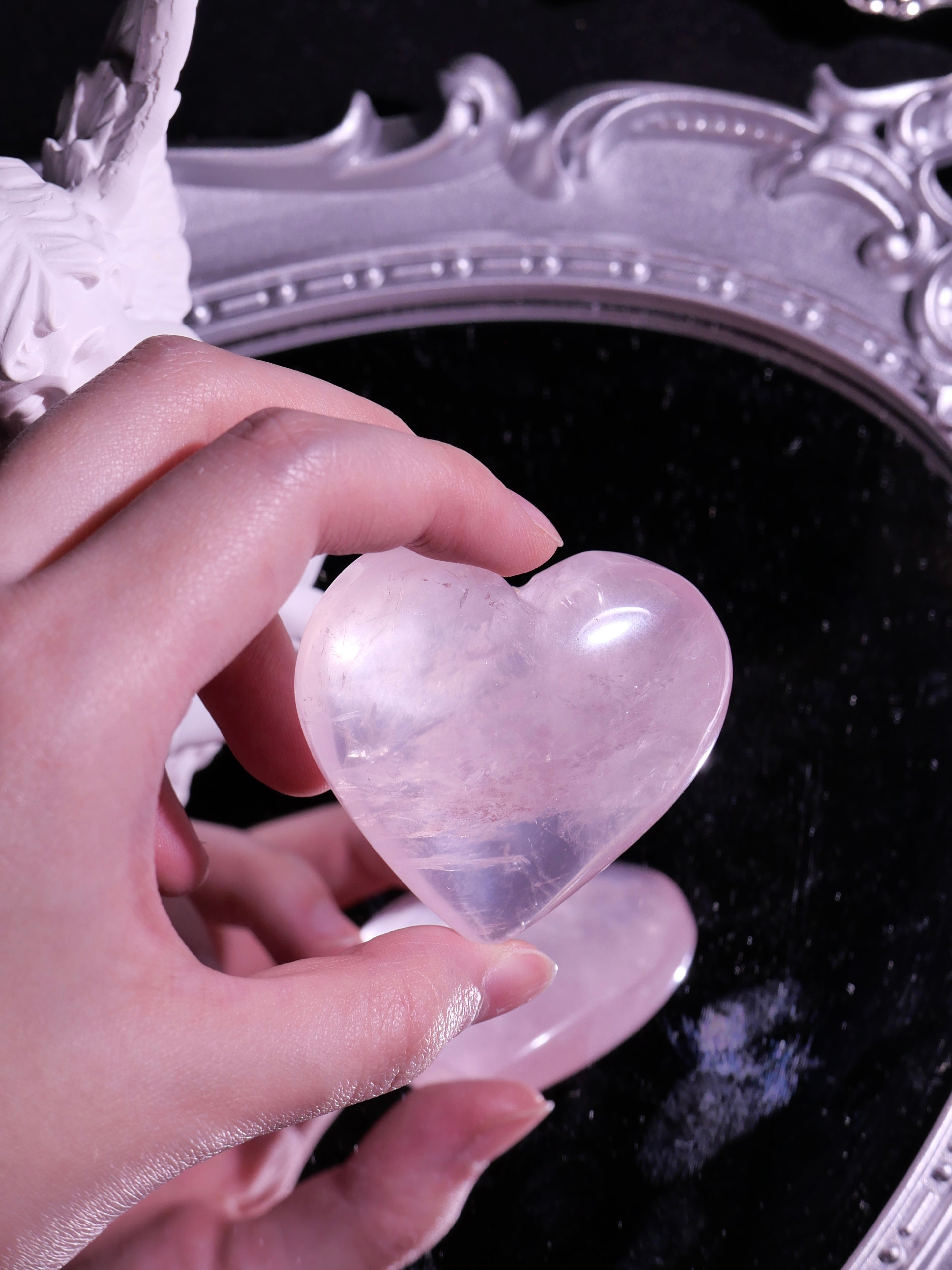 [ 現貨 ] TSCS030 粉晶愛心 Natural Rose Quartz Heart