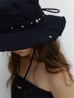 [ Pre-order ] Stud Cotton Hat