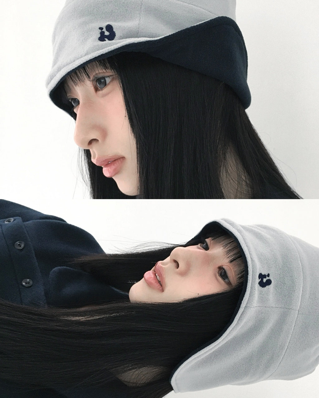 [ Pre-order ] Reversible Fleece Beanie