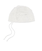 [ Pre-order ] Lace Ribbon Shirring Beanie