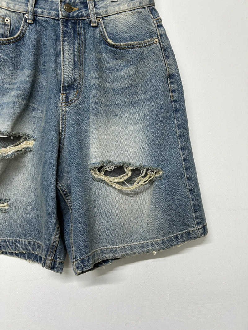 [ Pre-order ] Oatmeal Vintage Washing Jorts