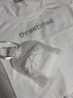 [ 現貨 ] Threetimes Bijou logo tee