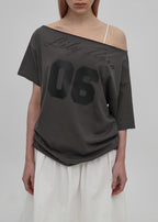 [ Pre-order ] MADE 프리피 보트넥 프린팅 반팔티