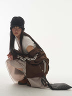 [ 現貨 ] Coy Visor Crochet Beanie