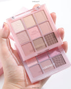 [ 店主自留 - 現貨 ] Milk Touch X Happyrim🥣九宮格眼影盤🥛 ( 臥蠶/提亮/陰影/胭脂/鼻影都有! )