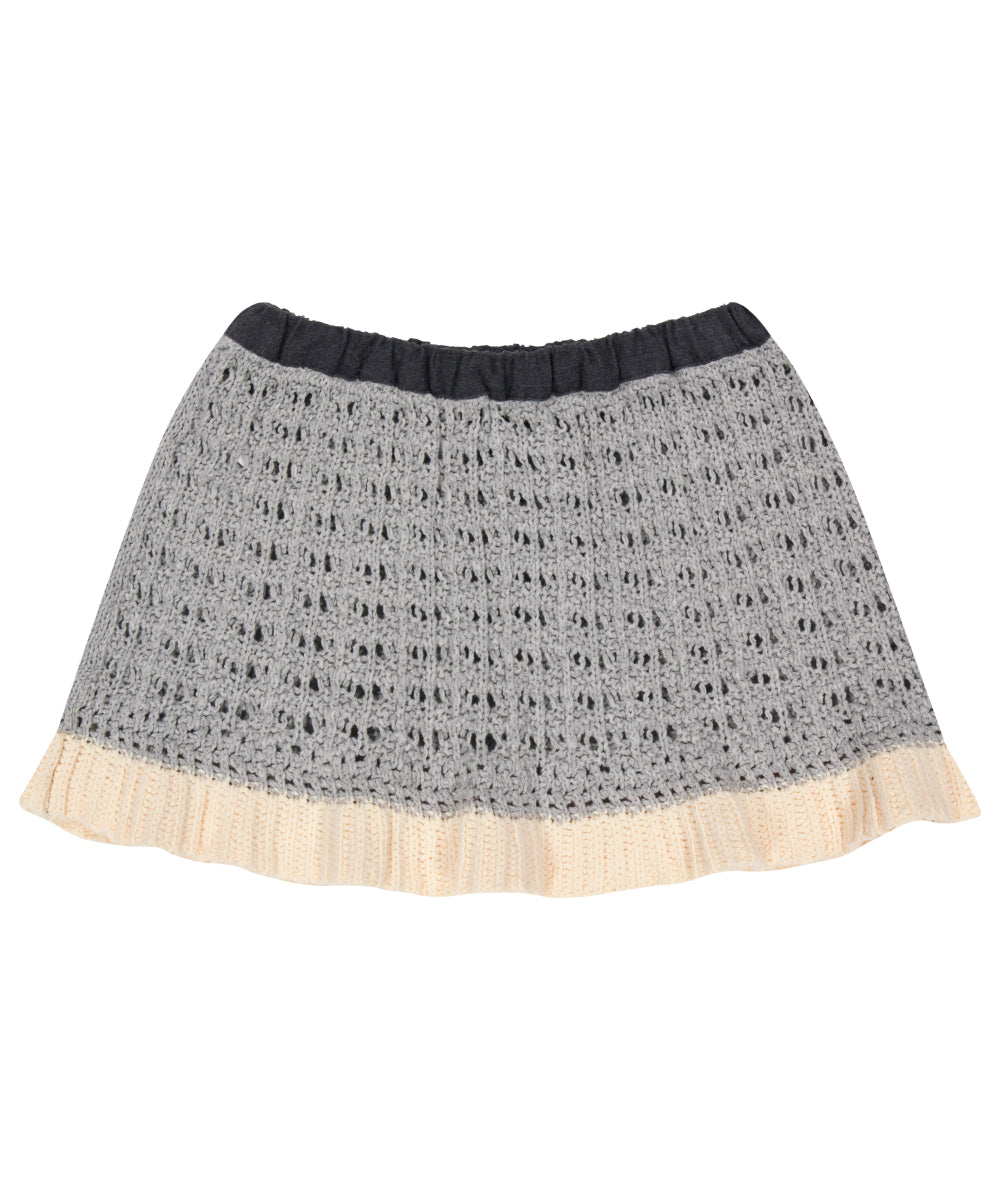 [ Pre-order ] Layered Knit Skirt