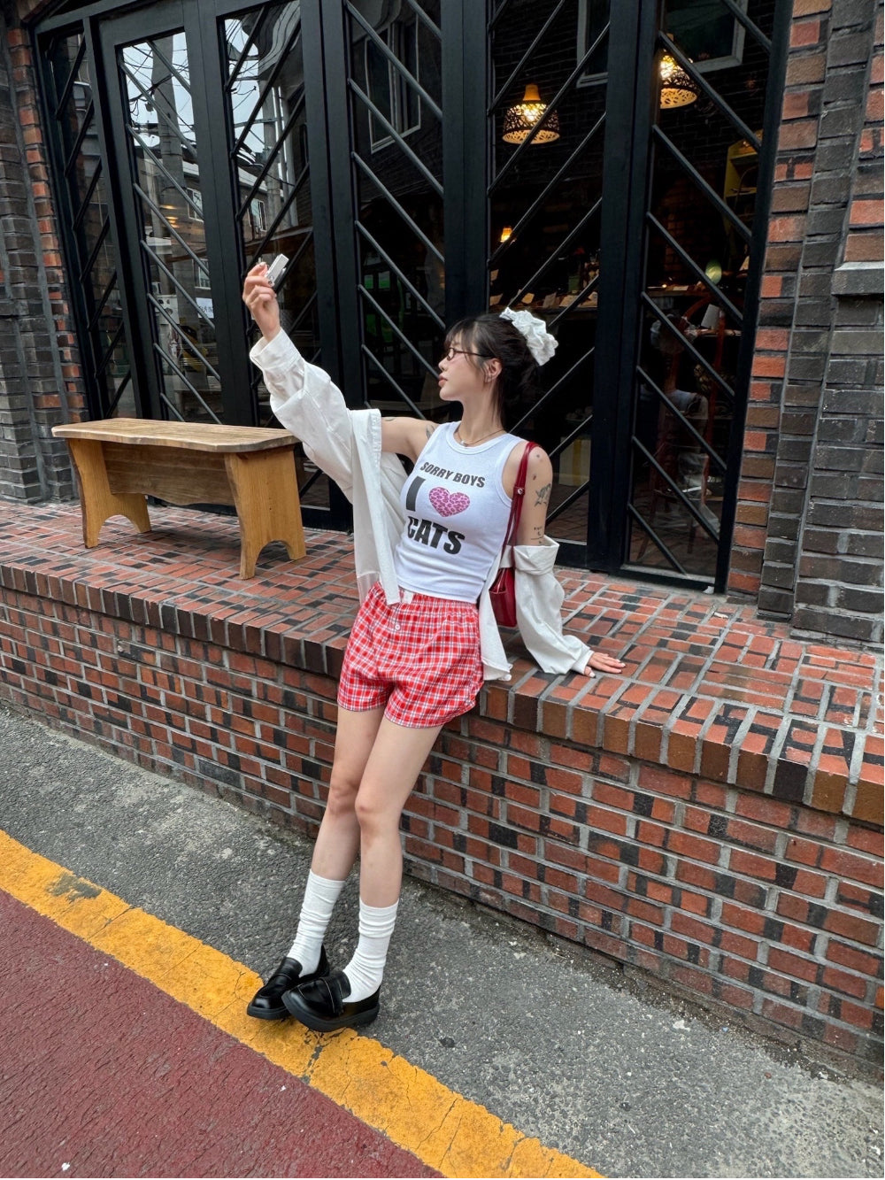 [ 現貨 ] I Love Cats Sleeveless