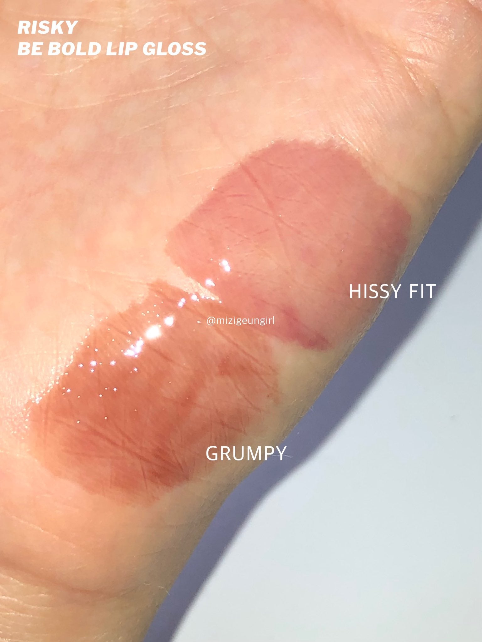 [ 現貨 ] Risky Beauty🩶Be Bold Lipgloss ( 含肽等護唇成分 )