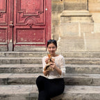 [ Jennie同款 ] Lettering Sheer Long sleeve