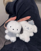 [ 來港中 ] 🇰🇷 韓國 Sanrio 灰白系列 Keyring