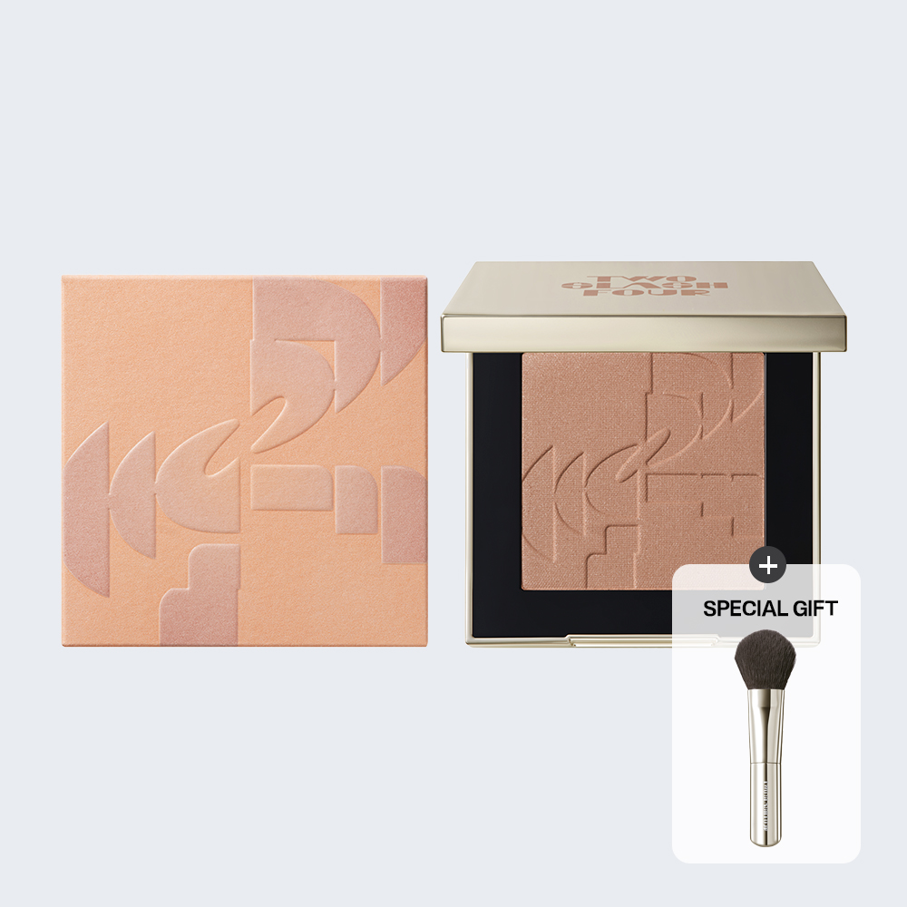 [ Mindy大推 - 現貨 ] Two Slash Four 微光澤胭脂 All Over Face Blush ( 附送胭脂掃 )