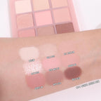 [ 店主自留 - 現貨 ] Milk Touch X Happyrim🥣九宮格眼影盤🥛 ( 臥蠶/提亮/陰影/胭脂/鼻影都有! )