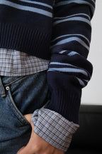 [ Pre-order ] Wendy ST Crop Knit