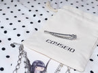 [ Pre-order ] Coyseio Flower Chain Pin Chrome