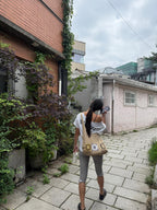 [ 店主推薦 - 現貨 ] ‘O’ Mesh Reversible Tote Bag ( 白色/黃色現貨 )