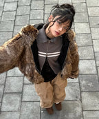 [ Pre-order ] Rockcake Sports 96 Full Zip Cardigan